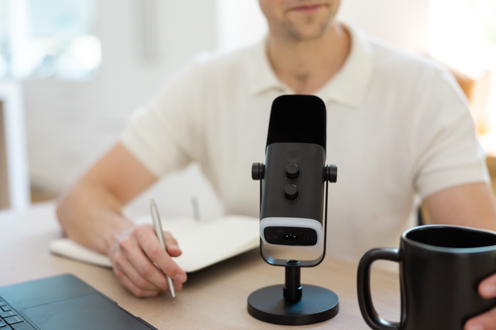 Podcast microphone